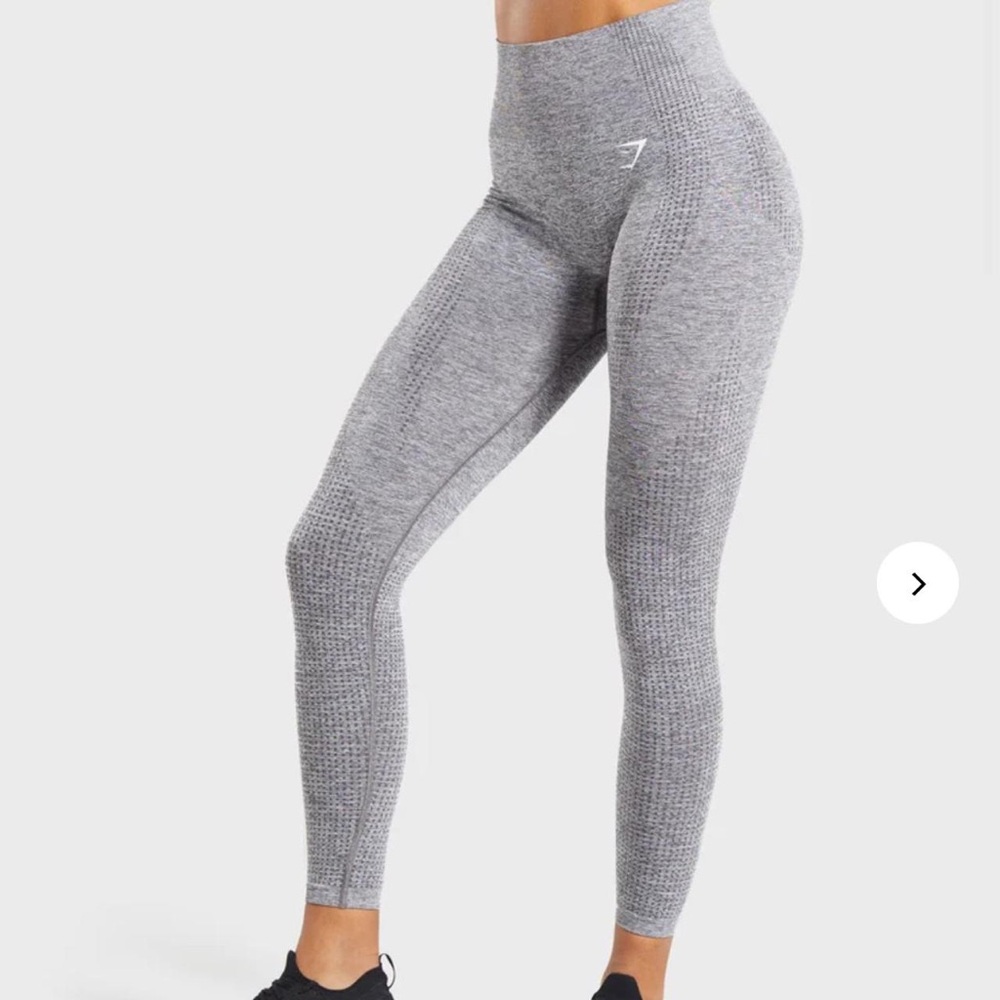 Gymshark Seamless High-Waist Heather Grey Leggings